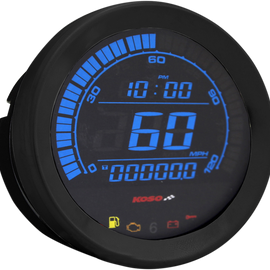 4" Speedometer - Black