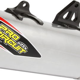 T-5 Mechanical Muffler - Stainless Steel - KLR650