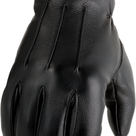 938 Deerskin Gloves - Black - Large