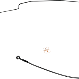 Brake Line Upper Indian Black Pearl