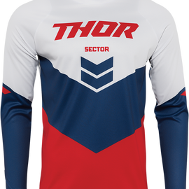 Sector Chevron Jersey - Red/Navy - Large