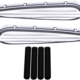 Turn Signal Eliminators - Dimpled - Chrome