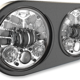 5.75" LED Headlight - Chrome Inner Bezel