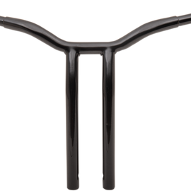 Black 16" One Piece Bent Kage Fighter Handlebar