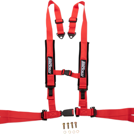 Seat Harness - 4 Point - 2x2 - Red