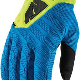 Rebound Gloves - Blue/Acid - Large