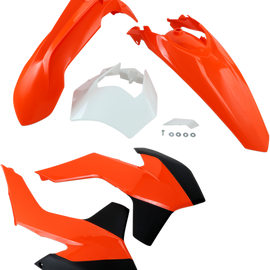 Replacement Body Kit - OEM Orange/White/Black - EXC
