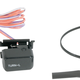 Black Left-Side Turn Signal Switch Kit