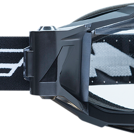 PowerBomb Film System Goggles - Rocket - Black - Clear