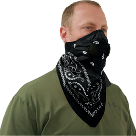 Bandana  Dust Mask - Black