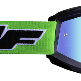 PowerBomb Goggles - Rocket - Lime - Green Mirror