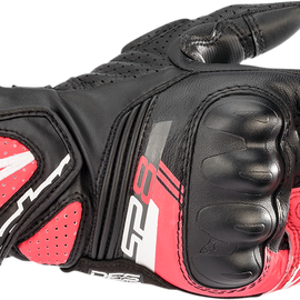 Stella SP-8 V3 Gloves - Black/Pink - Large