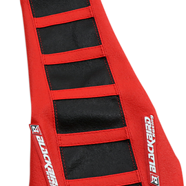 Zebra Seat Cover - Black/Red - CRF