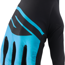 Flex Lite Gloves - Aqua/Black - 2XL