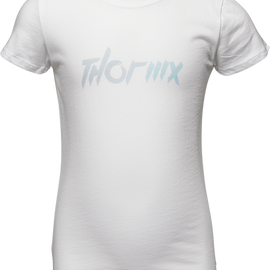 Girl's MX T-Shirt - White - Medium