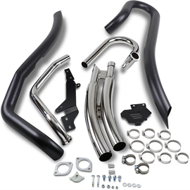 Speedster Swept Exhaust - Black - M109R