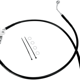 Brake Line - Rear - XL '04-'13 - Black