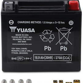 AGM Battery - YTX20L