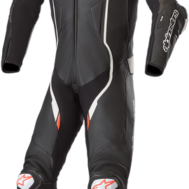 GP Pro v2 1-Piece Suit - Black/White - US 40 / EU 50