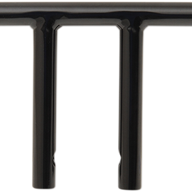Black 6" T-Bar Handlebar w/ Dimples