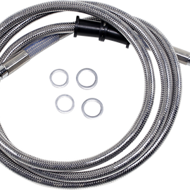 6" Brake Line - Front - Stainless Steel - FXDB08-17