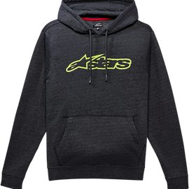 Blaze Hoodie - Charcoal/Green - 2XL