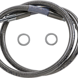 Brake Line - +8" - Stainless Steel - '18-'20 Softail