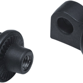 Splined Adjustable Peg Adapters - Black