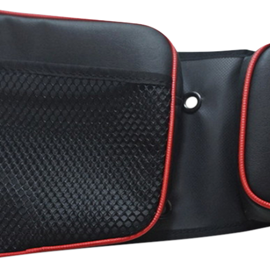 Door Bag - Front - Black/Red