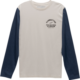 Decades Long-Sleeve T-Shirt - Natural - Large