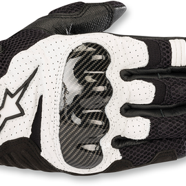 SMX-1 Air V2 Gloves - Black/White - 2XL