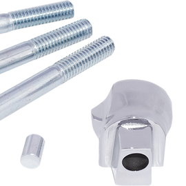 Passenger Floorboard Mount - Chrome