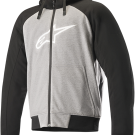 Chrome Sport Hoodie - Gray - Large