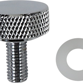 Seat Knob - Chrome - 1/4-28