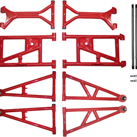 Suspension Kit - +4" - Red - RZR