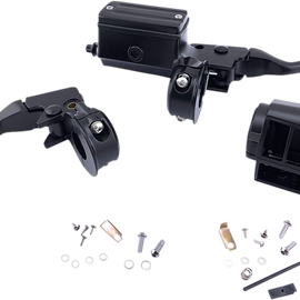 Handlebar Controls - 5/8" Master Cylinder - '84 - '95 - Black