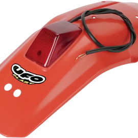 Enduro Rear Fender with 21/5W Light - '90 CR Orange