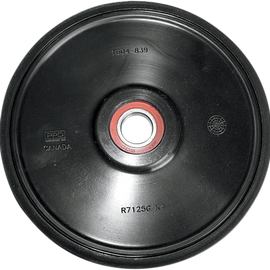 Thin Idler Wheel with Bearing 6004-2RS - Black - Group 5 - 7.125" OD x 20 mm ID