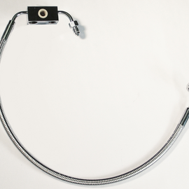 Brake Line - Polished Stainless - Sportster