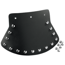 Mud Flap - Studded with Plain Center - 9.5" W x 6.5" H